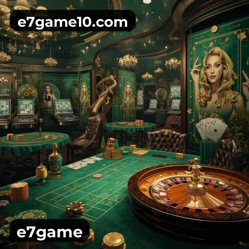 App e7game para iOS e Android — interface mobile, login biométrico e PIX integrado